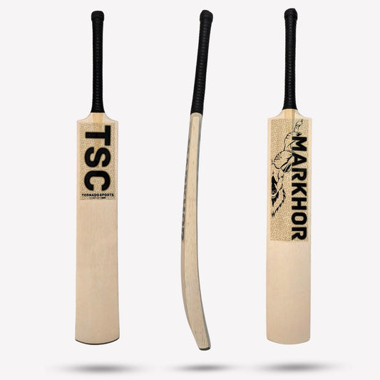 Tornado Coconut Wood Cricket Bat – Markhor Edition (Tape Ball Cricket)